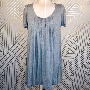 3.1 Phillip Lim Gray Swingy Short Sleeve Top‎